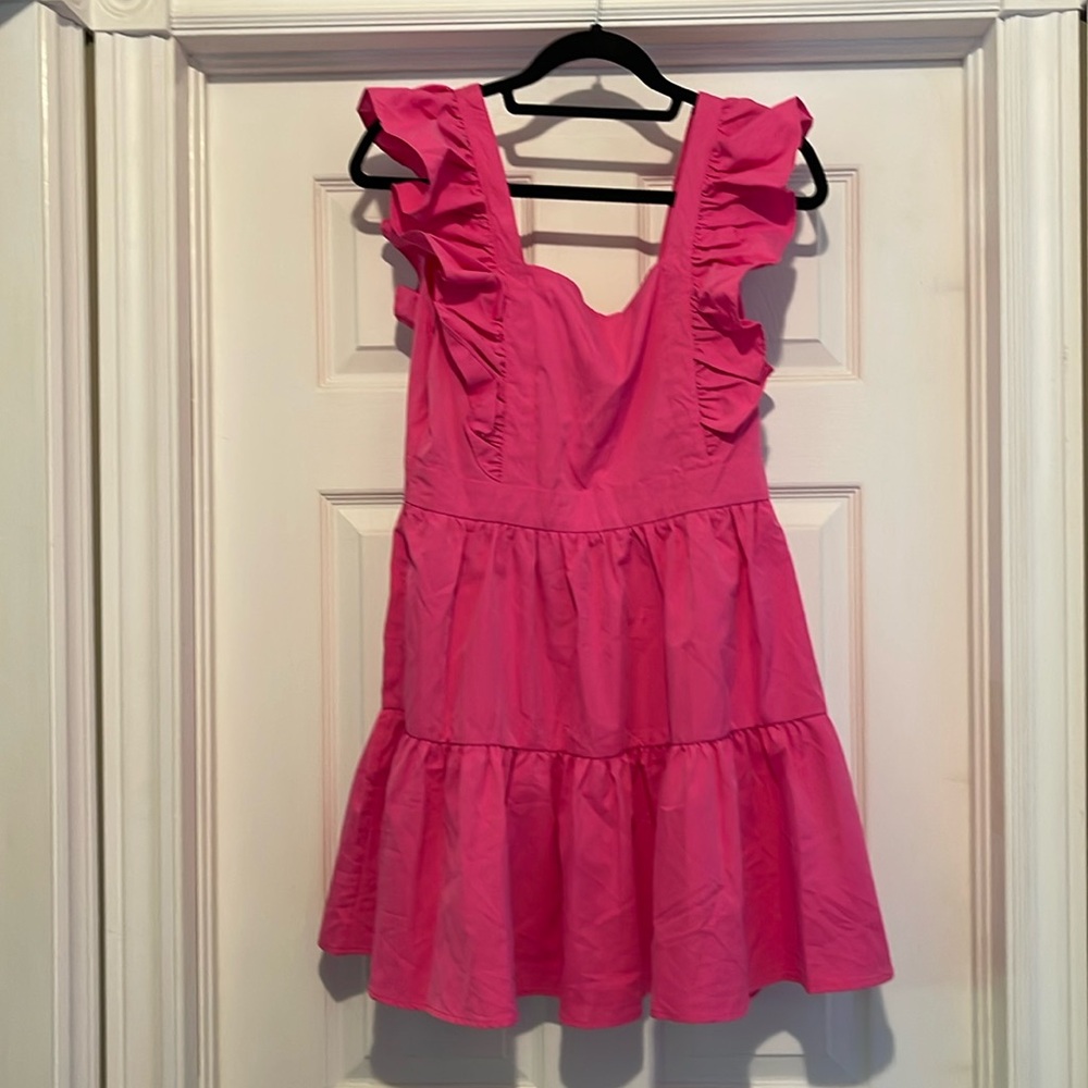 Shein ruffle dress size medium new with tags